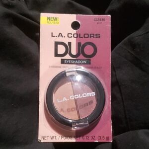 L.A. Colors Duo Eyeshadow C68720 Pink New .12oz